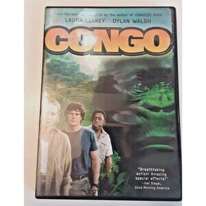 Congo DVD Action/Adventure Laura Linney Dylan Walsh Great Special Effects 1995